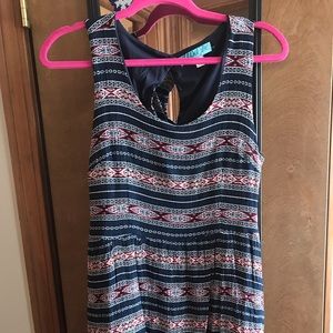 Aztec print francescas dress